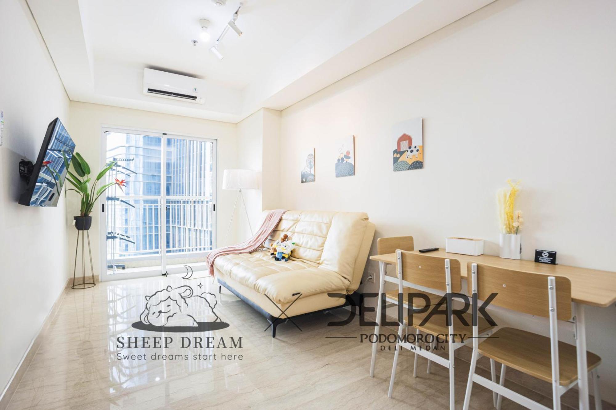Delipark Mall Luas65meter 2kamar 2toilet Lt11 Apartemen *
