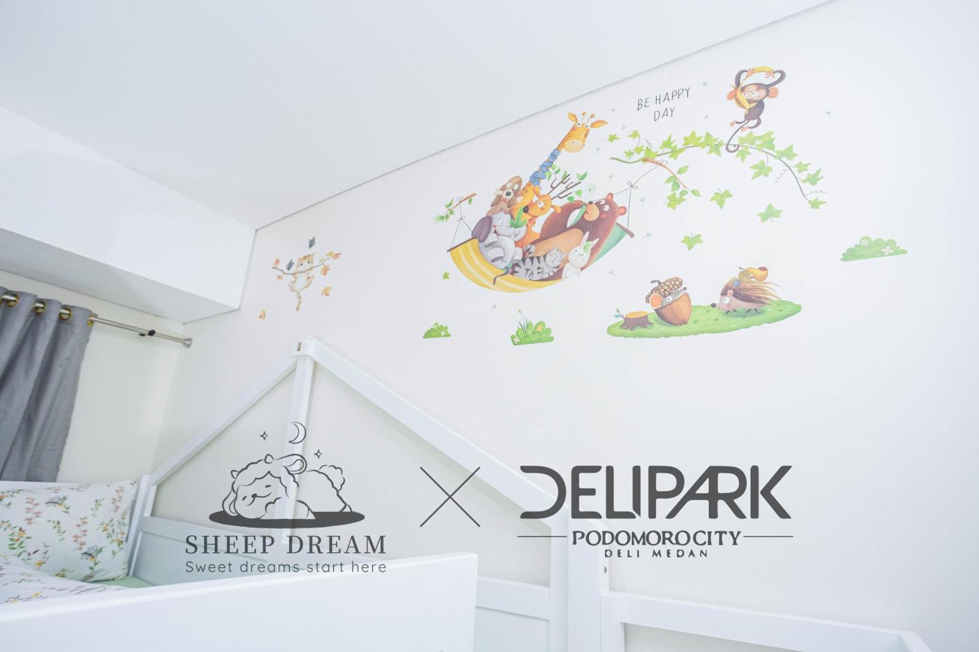 Delipark Mall Luas65meter 2kamar 2toilet Lt11 *