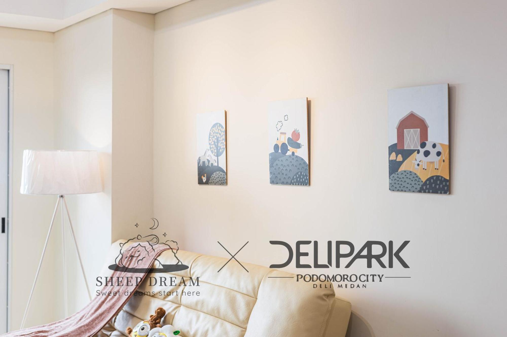 Apartemen Delipark Mall Luas65meter 2kamar 2toilet Lt11 *